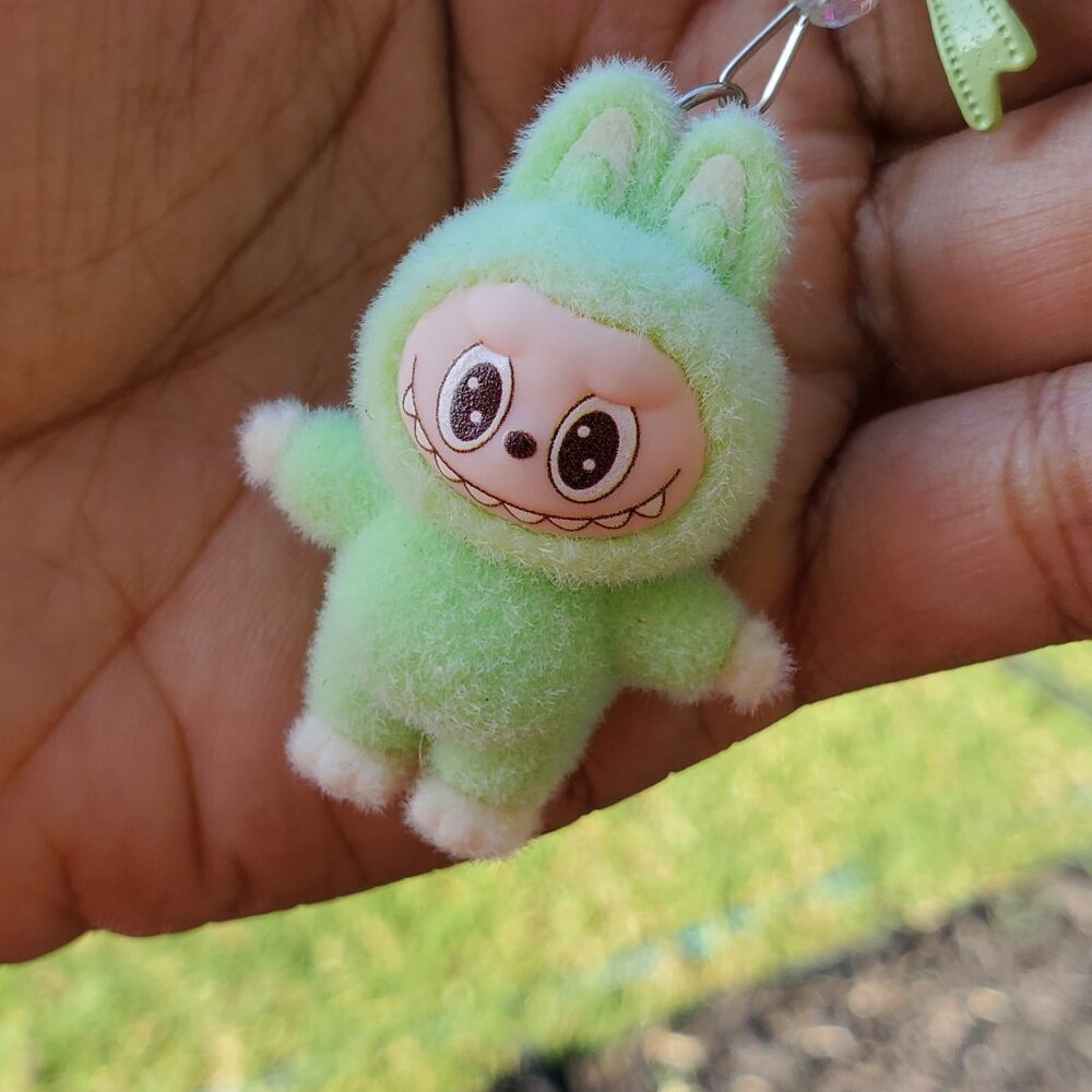 Keychain with Labubu inspiration for Bags, Keyrings Or Accessories Gifts